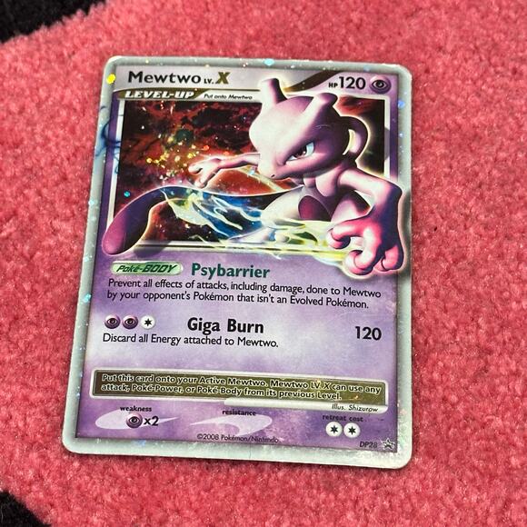 Mewtwo LV.X #DP28 – Pokémon Promo – As Pictured - Picture 1 of 6